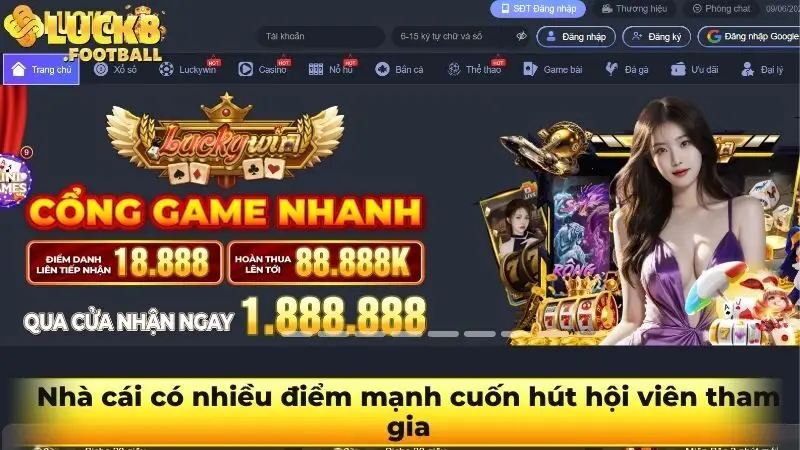 Nhà cái có nhiều điểm mạnh cuốn hút hội viên tham gia Nhà cái có nhiều điểm mạnh cuốn hút hội viên tham gia